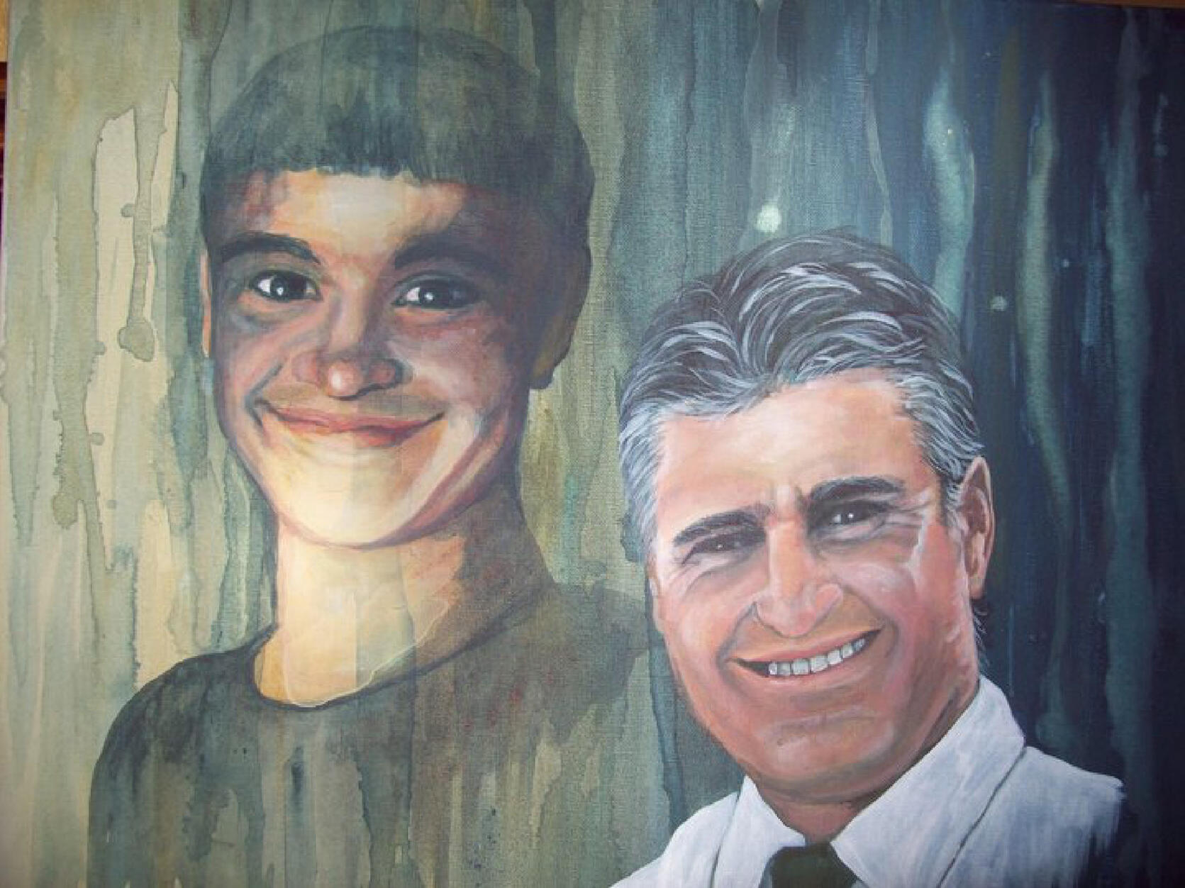 Mark Young and Old Portrait